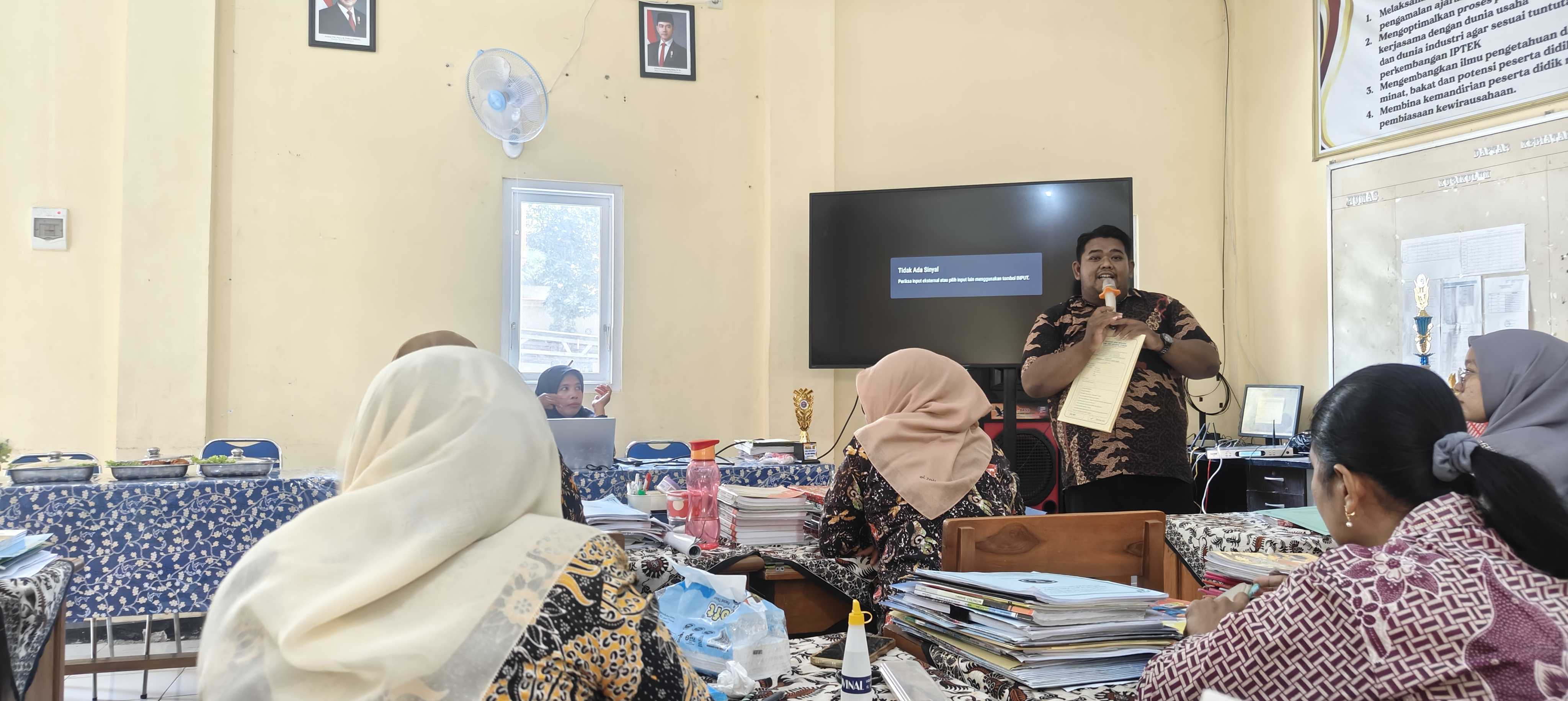 Rapat Dinas Rutin SMK Abdi Negara Tuban mengenai PPDB 29 Januari 2026